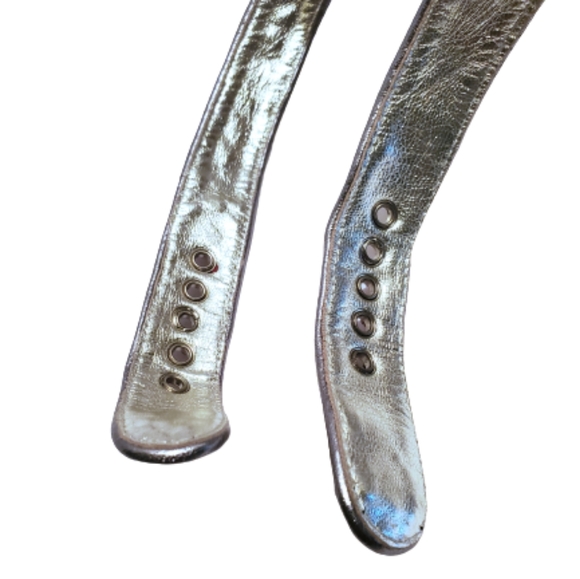 💄Red & Silver Sequin Heels - Picture 12 of 16